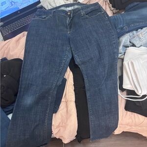 Banana Republic Dark Blue Straight Leg Jeans